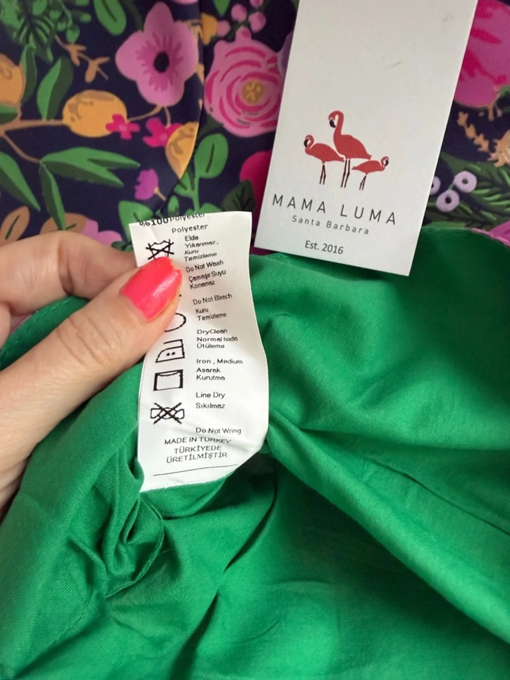 Mama luma girls boutique Green Floral Peplum Top with Matching Wide-Leg Pants